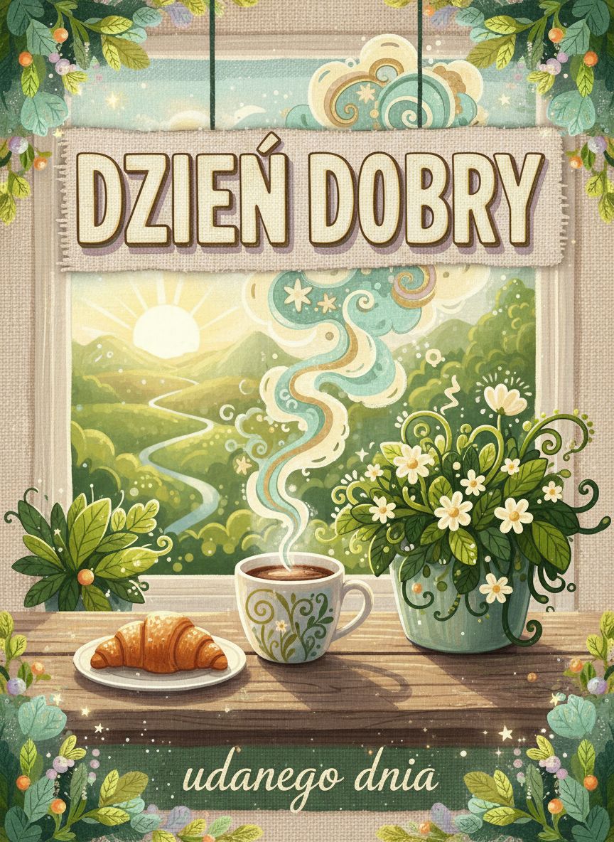 kartki na dzień dobry