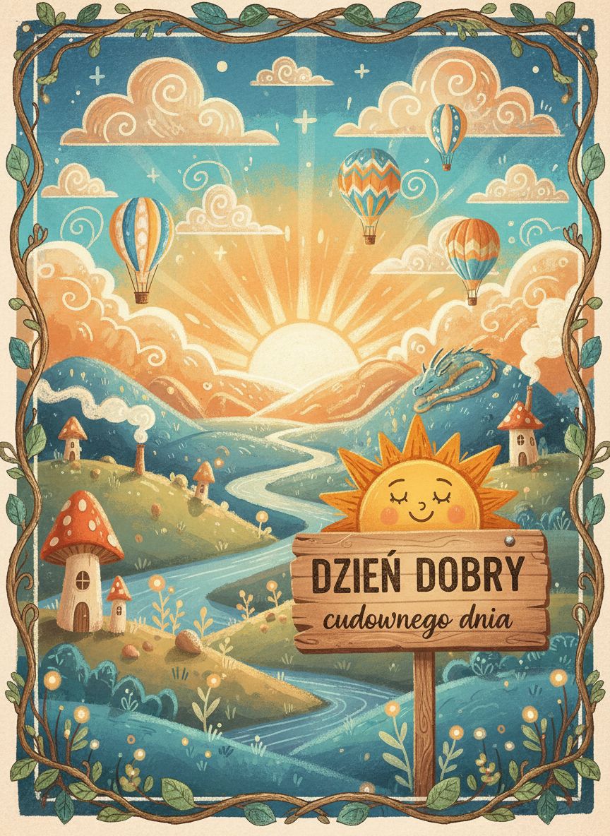 kartki na dzień dobry