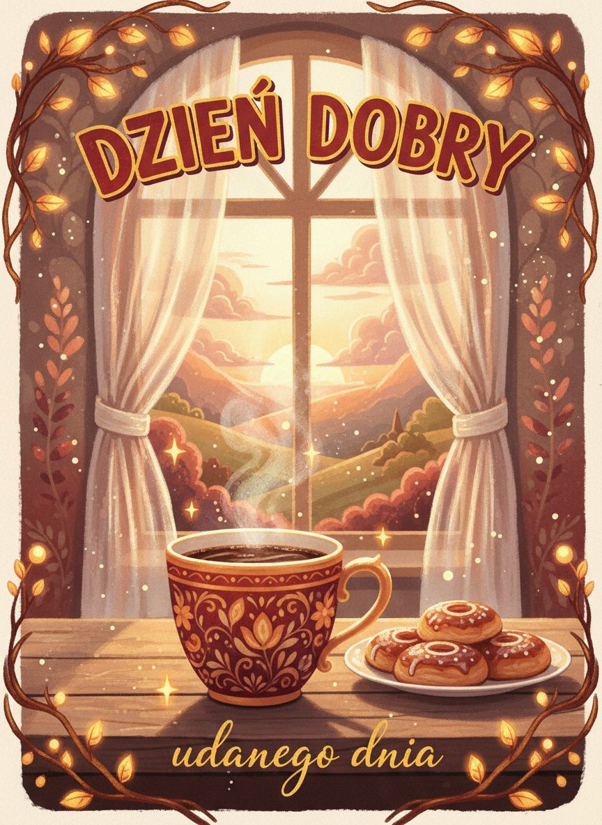 kartki na dzień dobry