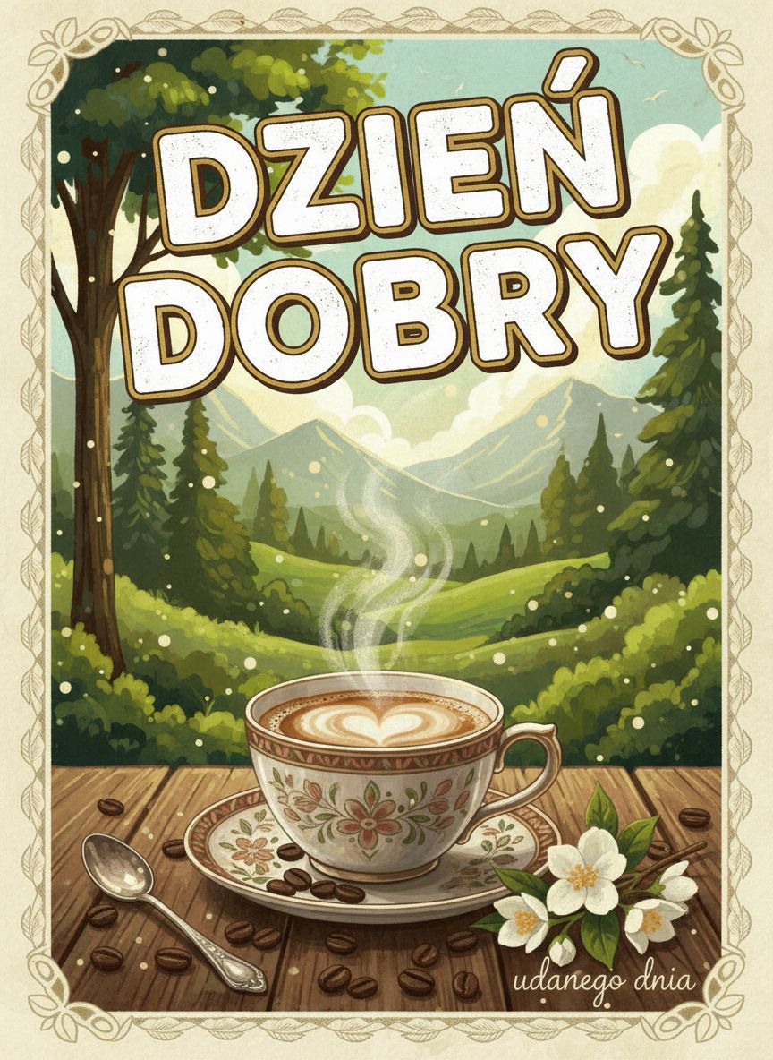kartki na dzień dobry