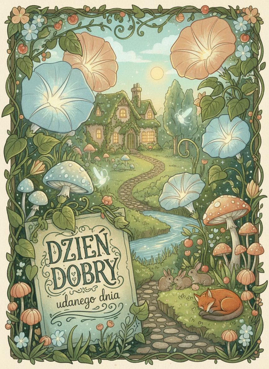 kartki na dzień dobry